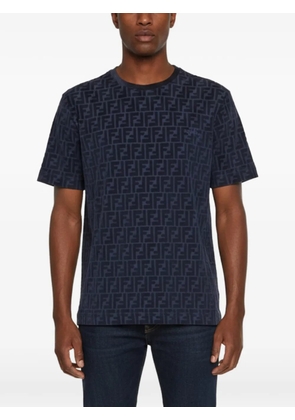 Fendi Pre-Owned Zucca patterned T-shirt - Blue