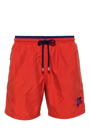 Vilebrequin Moka turtle-embroidered swim shorts