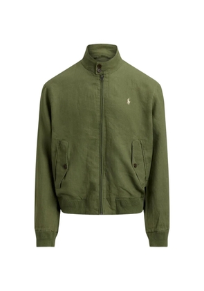Polo Ralph Lauren Bedford zip-up linen jacket - Green