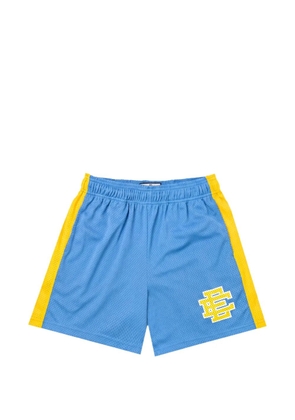 ERIC EMANUEL EE Basic mesh-texture shorts - Blue