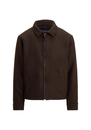Polo Ralph Lauren Langdon zip-up wool jacket - Brown