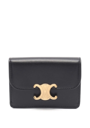 Celine Pre-Owned Triomphe card wallet - Black