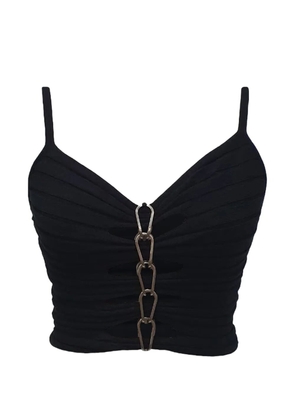 Dion Lee 2021 Central Chain cami top - Black