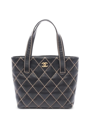 CHANEL Pre-Owned 1991-1994 Wild Stitch tote bag - Black