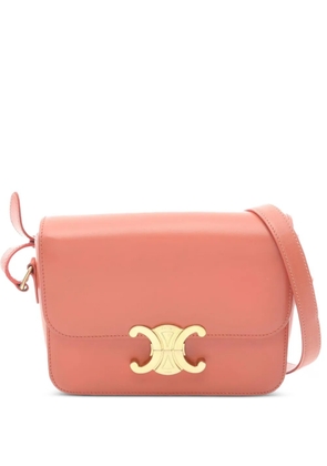 Celine Pre-Owned 2010s Teen Triomphe shoulder bag - Orange