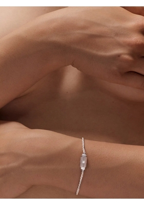 Marie Lichtenberg micro Coco diamond bracelet - Silver