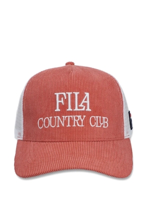 Fila Cody corduroy mesh-back cap - Orange