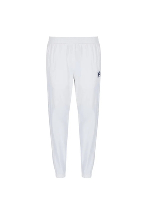 Fila logo-patch woven track pants - White