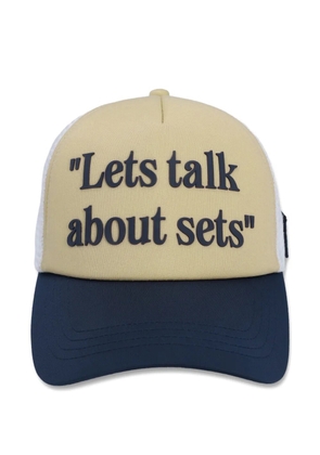 Fila Addie slogan-print mesh-back cap - Neutrals