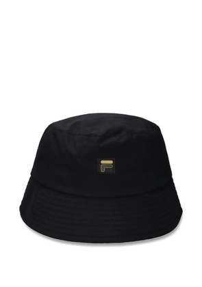 Fila Oath logo-patch bucket hat - Black