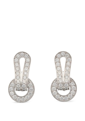 Cartier Agraff diamond earrings - Silver