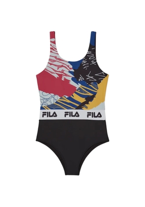 Fila all-over print bodysuit - Black