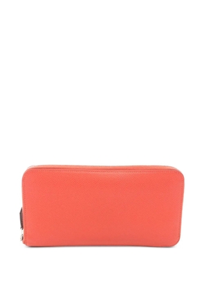 Hermès Pre-Owned Azap Silk In Long wallet - Orange