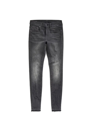 G-Star RAW 3301 logo-patch skinny jeans - Black