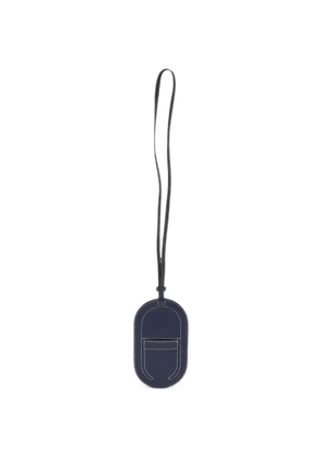 Hermès Pre-Owned leather phone case - Blue