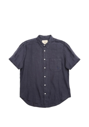 Blue de Gênes BGenric Hope short-sleeve shirt - Grey