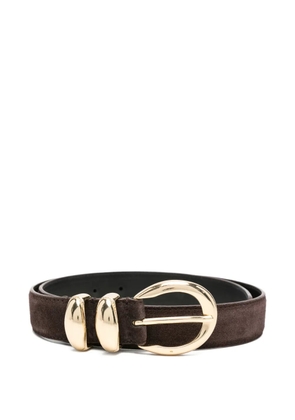 SANDRO suede belt - Brown
