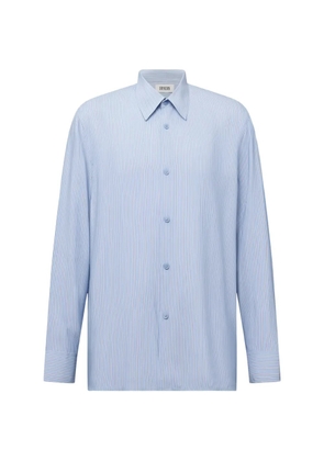 Drykorn Gaunt vertical-stripe shirt - Blue