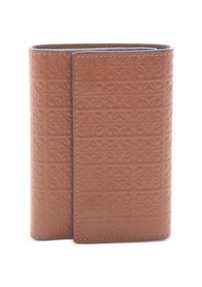 Loewe Pre-Owned 2010s Anagram trifold wallet - Brown