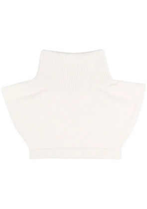Barrie cut-out cashmere collar - Neutrals