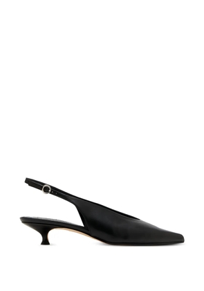 Aeyde Camila pointed-toe slingback pumps - Black
