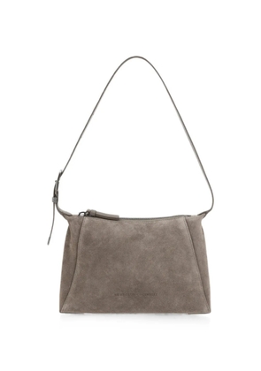 Brunello Cucinelli zip-fastening shoulder bag - Grey