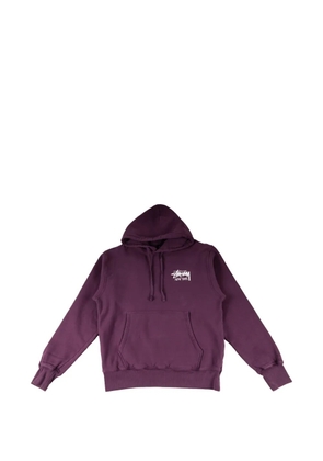 Stüssy kangaroo-pocket hoodie - Purple