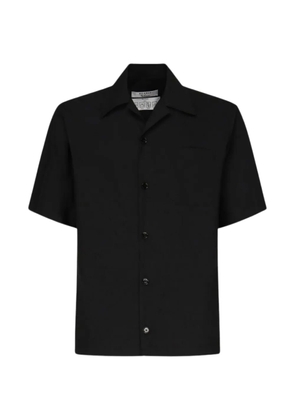 BE ABLE short-sleeved chest-pocket shirt - Black