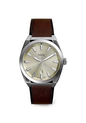 FOSSIL Everett 42mm watch - Gold