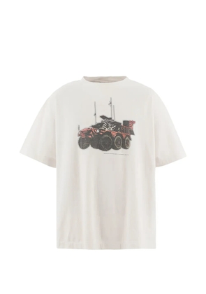 SAINT MXXXXXX x The KLF and Kosuke Kawamura graphic-print T-shirt - White