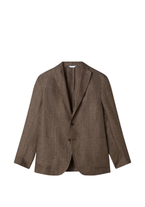 Boglioli Prince of Wales check jacket - Brown