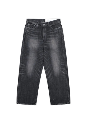 Neighborhood washed wide-leg jeans - Grey