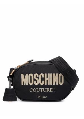 Moschino Logo Moschino Couture Crossbody Bag - Black