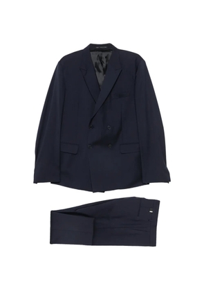 Low Brand double-breasted suit - Blue