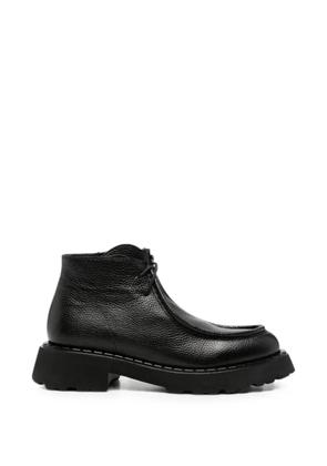 SERGIO MORETTI FIRENZE zip-fastening leather desert boots - Black