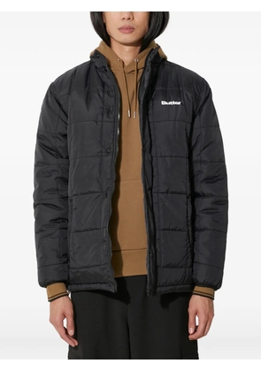 BUTTER GOODS zip-up padded jacket - Black
