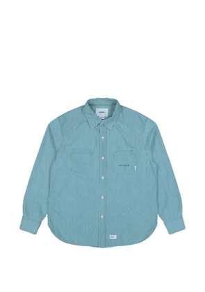 WTAPS CB long-sleeved shirt - Blue