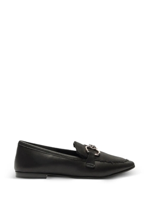 Casadei Bufaland chain-detail loafers - Black