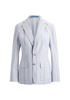 Polo Ralph Lauren striped single-breasted blazer - Blue