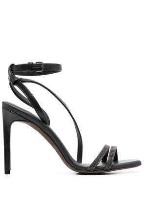 Brunello Cucinelli 110mm open-toe sandals - Black