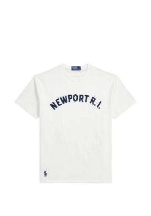 Polo Ralph Lauren graphic-appliqué T-shirt - White