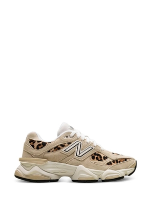 New Balance 9060 leopard-print sneakers - Neutrals