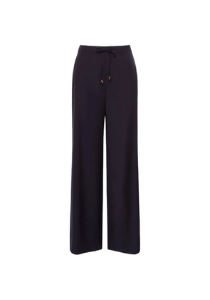 Max Mara drawstring wide-leg trousers - Blue