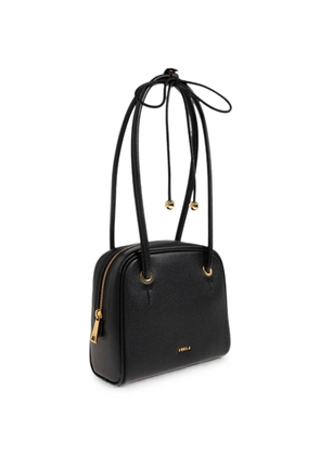 Furla Poppy leather shoulder bag - Black