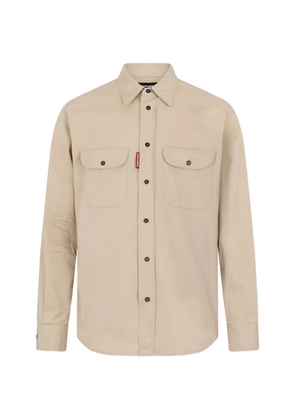 DSQUARED2 Canadian shirt - Neutrals