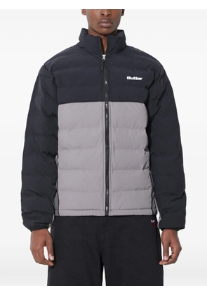 BUTTER GOODS colour-block puffer jacket - Black
