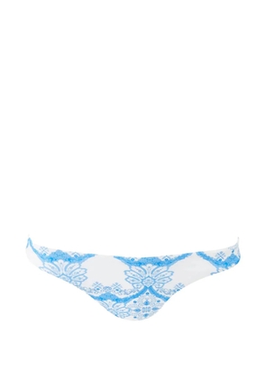 Melissa Odabash Liguria floral-print bikini bottoms - White