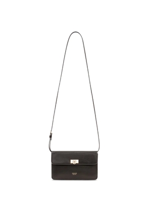 Ferragamo Gancini Harley clutch bag - Brown