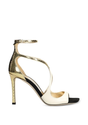 Jimmy Choo Azia buckled sandals - Gold