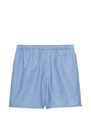 Prada chambray Bermudas - Blue
